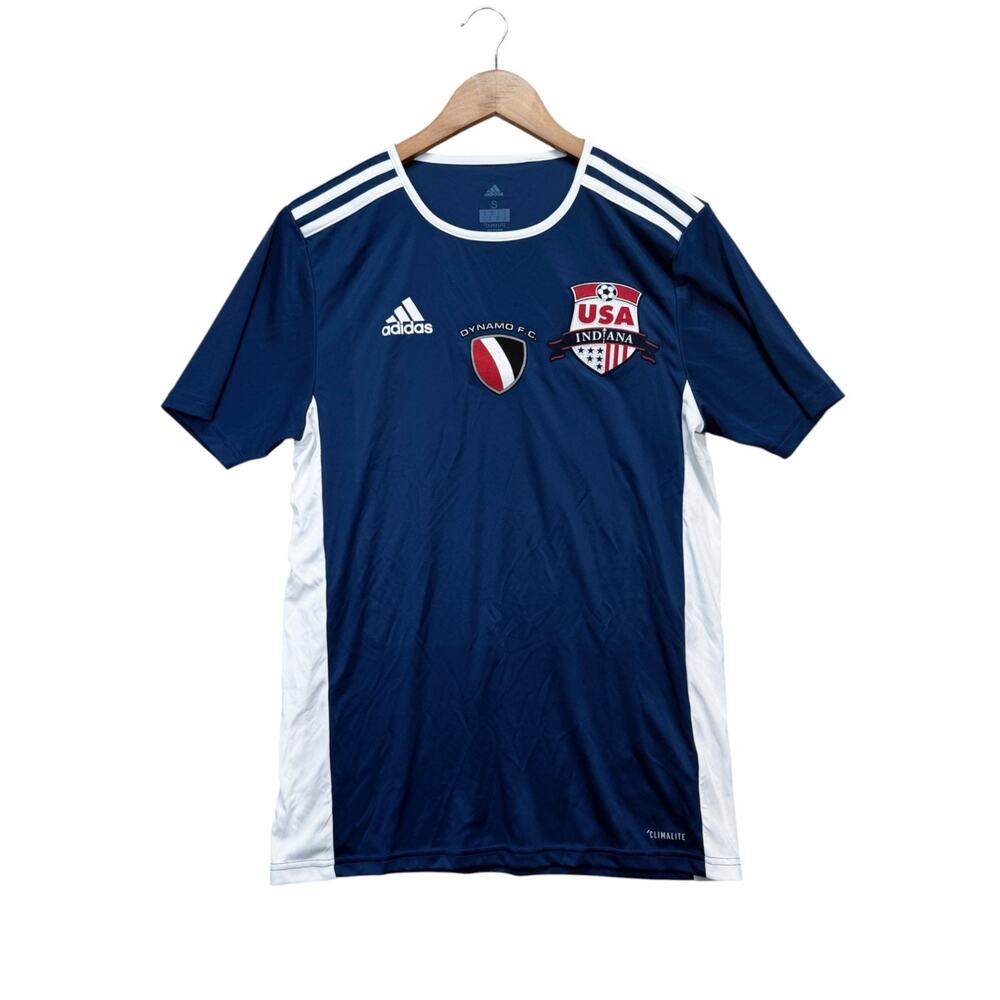 Adidas Indiana Indy Dynamo Soccer USA Home Jersey F.C. Climalite Entrada 18 sz S